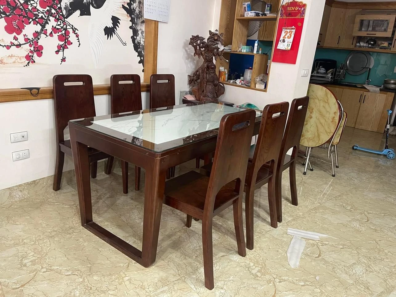 Bộ bàn ghế ăn NM-BGA13