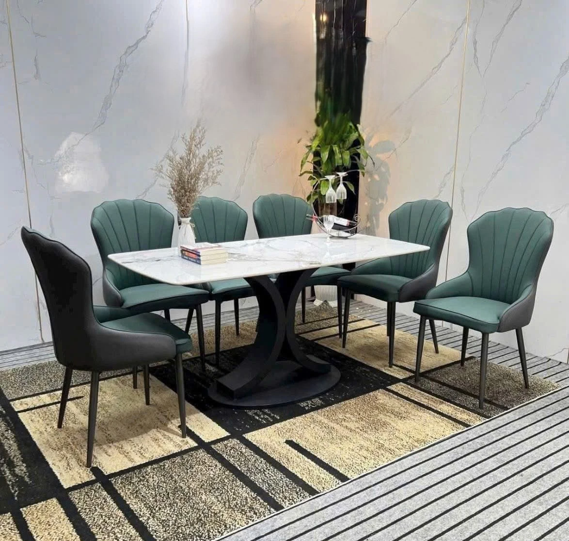 Bộ bàn ghế ăn BGA15