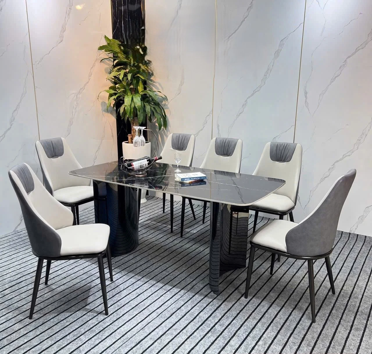 Bộ bàn ghế ăn BGA17