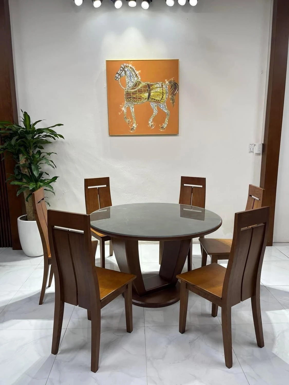 Bộ bàn ghế ăn NM-BGA05