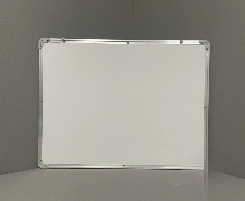 Bảng từ trắng Hàn Quốc N10 khung nhỏ tiện dụng - KT 400x600 không kẻ