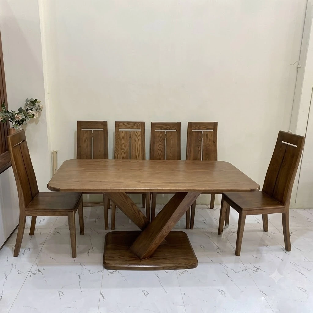 Bộ bàn ghế ăn BGA06