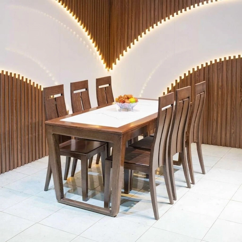 Bộ bàn ghế ăn BGA16