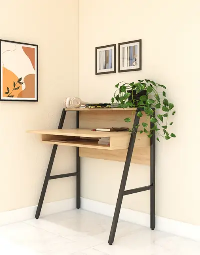 Bàn gỗ kệ BGK02-85