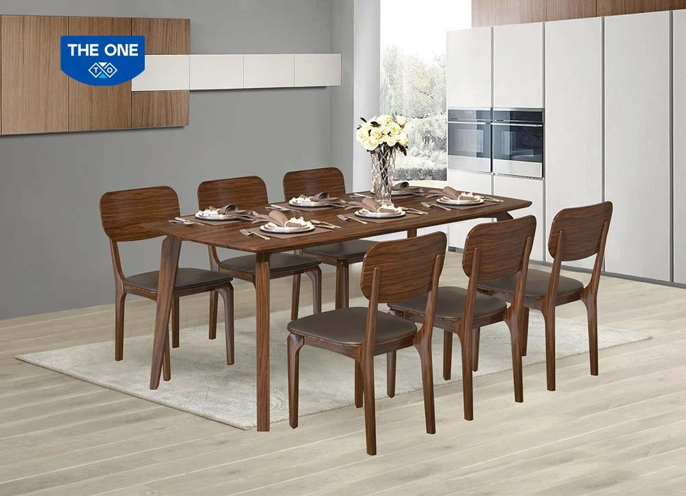 Bộ bàn ghế ăn The One BA504B-GA504