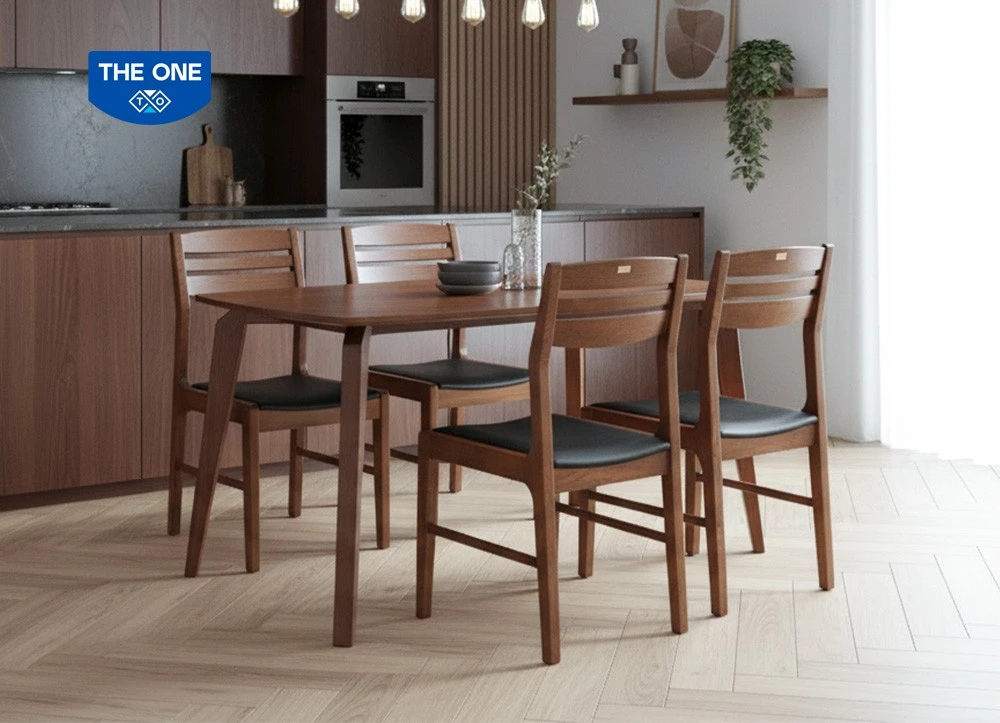 Bộ bàn ghế ăn The One BA505A-GA505