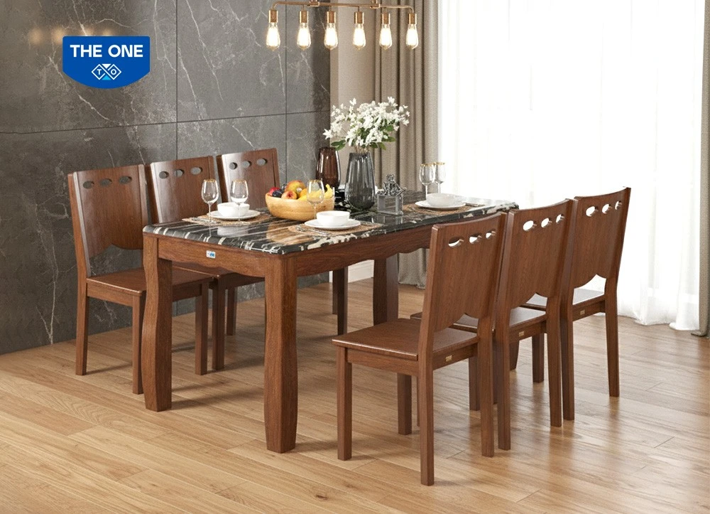 Bộ bàn ghế ăn The One HGB74-HGG74