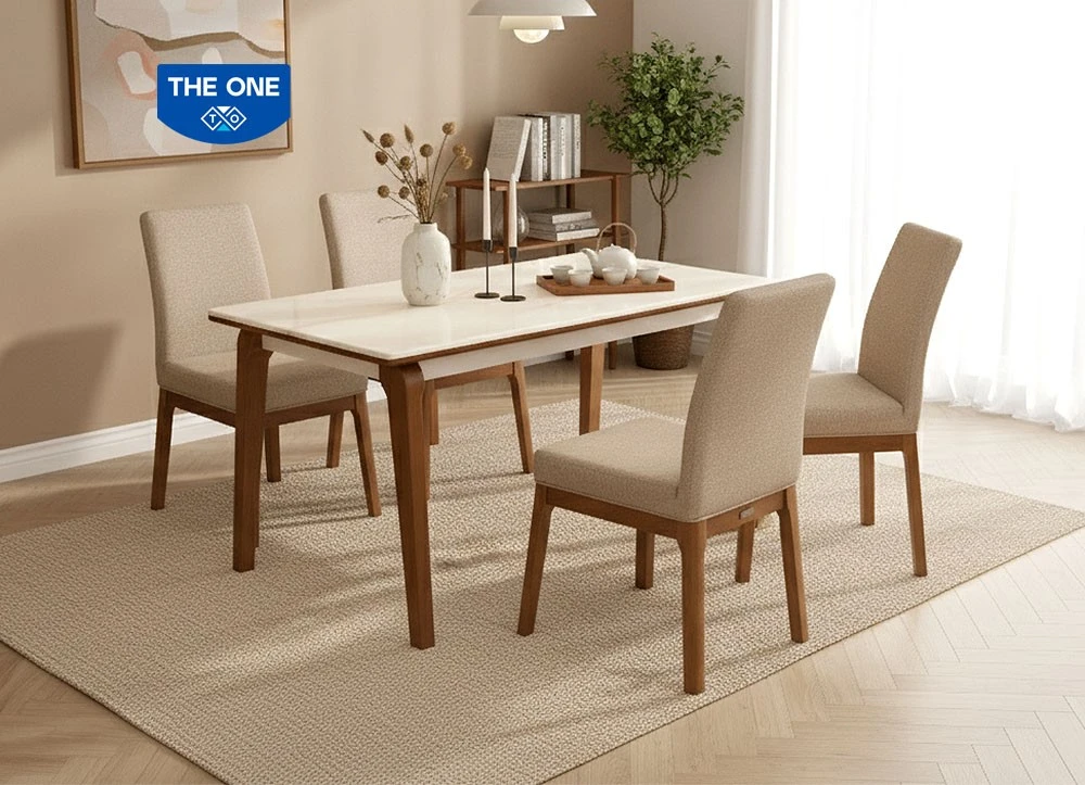 Bộ bàn ghế ăn The One HGB76-HGG76