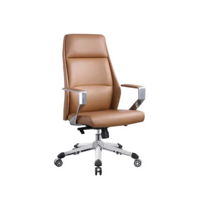 Ghế lãnh đạo NM-VH691 nâu vàng