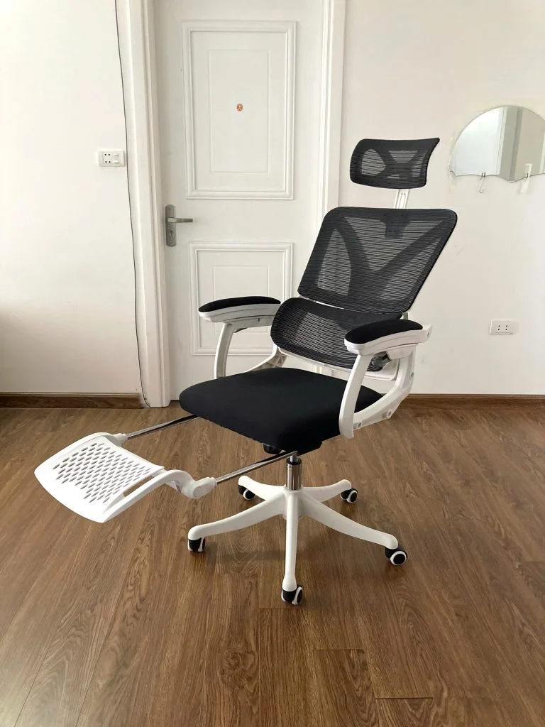 Ghế xoay văn phòng NM-TMS08 trắng