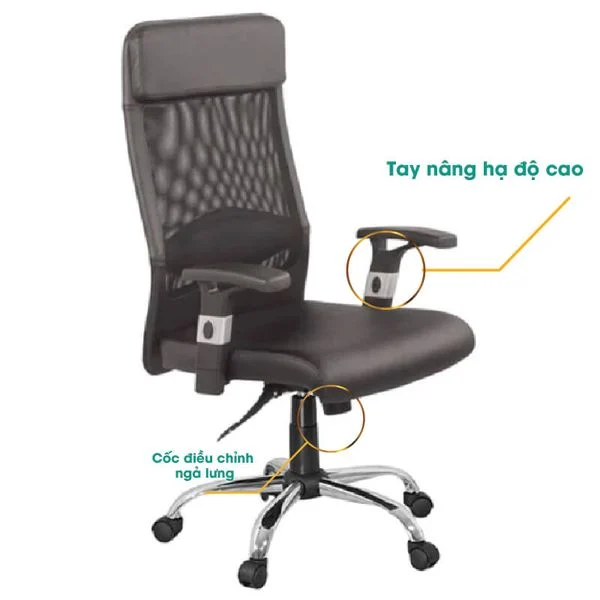 Ghế văn phòng Nội thất 190 GX203.2-M(S6)