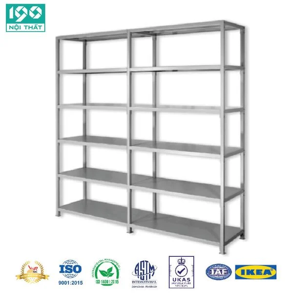 Giá sắt-giá thư viện Nội thất 190 GS01-2