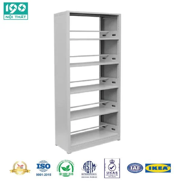 Giá sắt-giá thư viện Nội thất 190 GS03-1