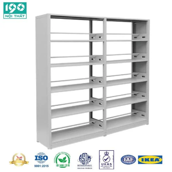 Giá sắt-giá thư viện Nội thất 190 GS03-2