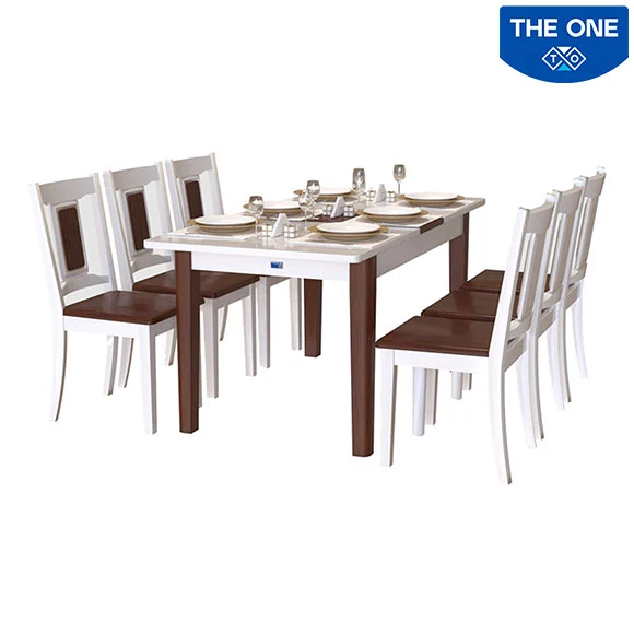 Bộ bàn ghế ăn HGB71K10-HGG71