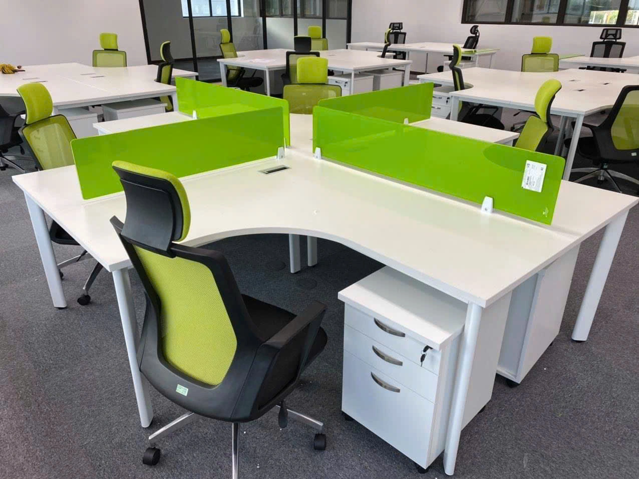 Module làm việc 4 người chân sắt NM-MD01