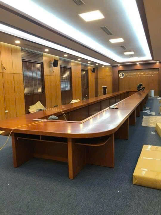 Bàn họp NM-CT5022H2R10 veneer
