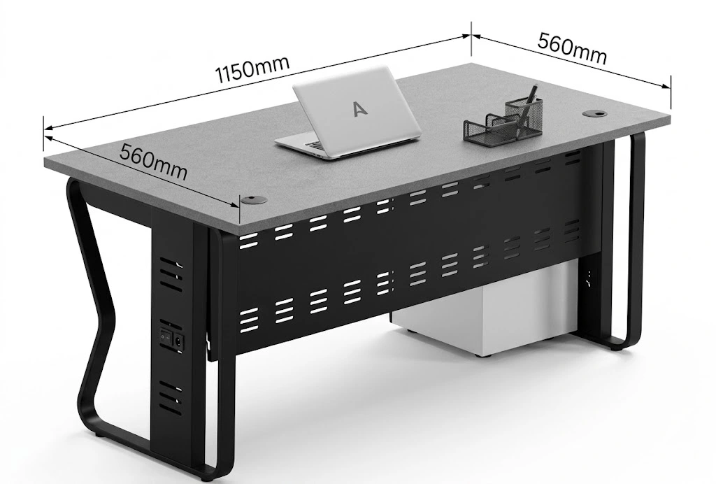 Bàn làm việc chân sắt NM- HX-102