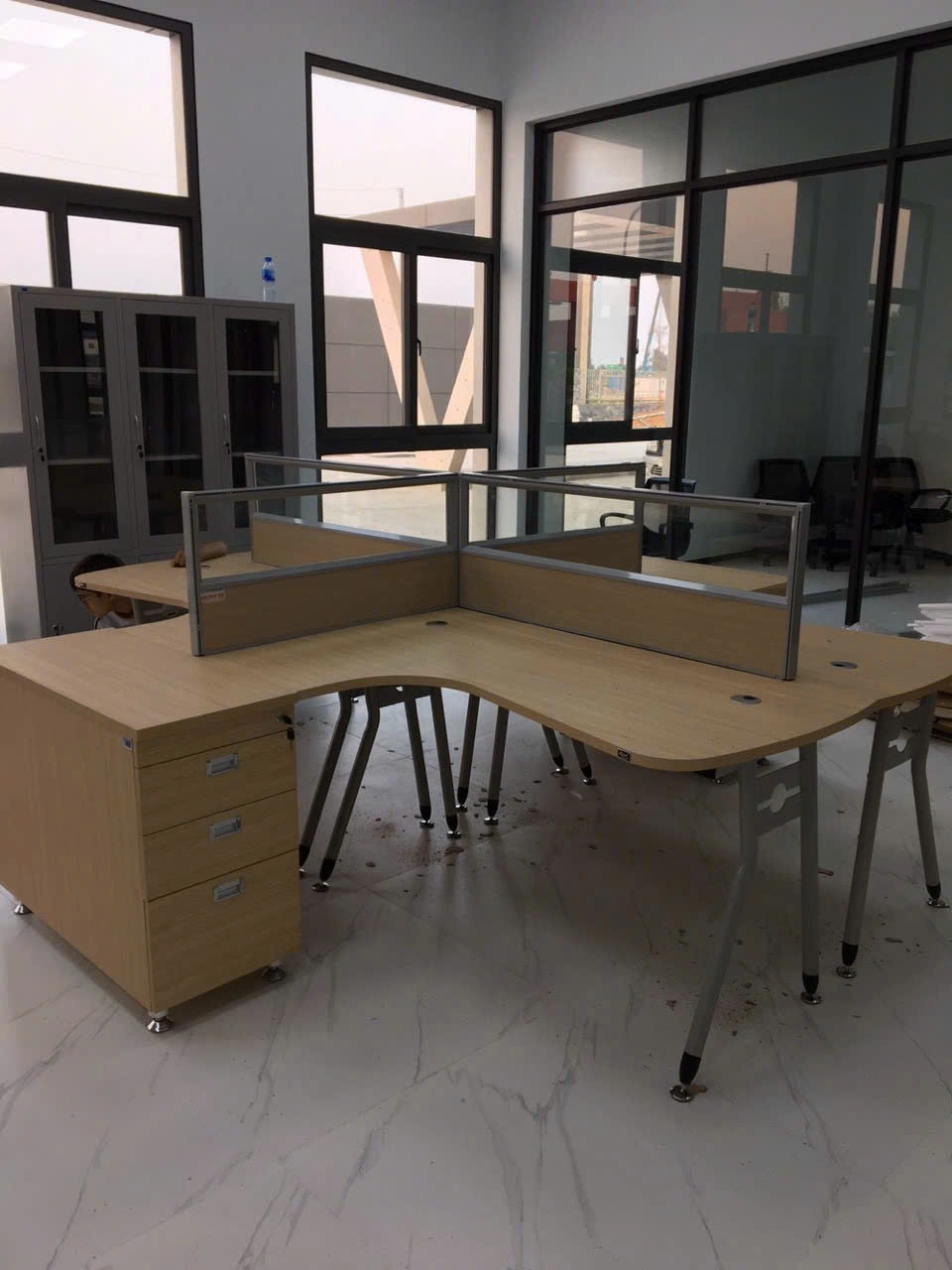 Module làm việc 4 người chân sắt NM-MD04