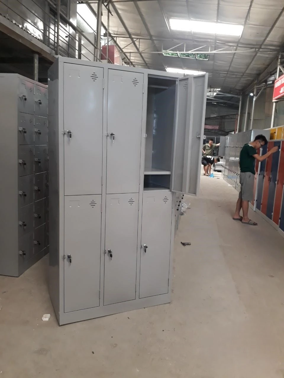 Tủ locker 6 ngăn NM-TS982-3K