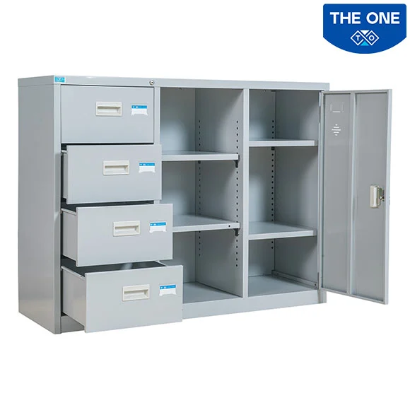 Tủ sắt ghép The One TU118-4D